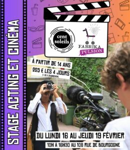 Lire la suite à propos de l’article STAGE ACTING ET CINÉMA – FÉVRIER 2026